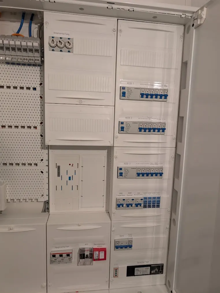 Elektroinstallationen Detail