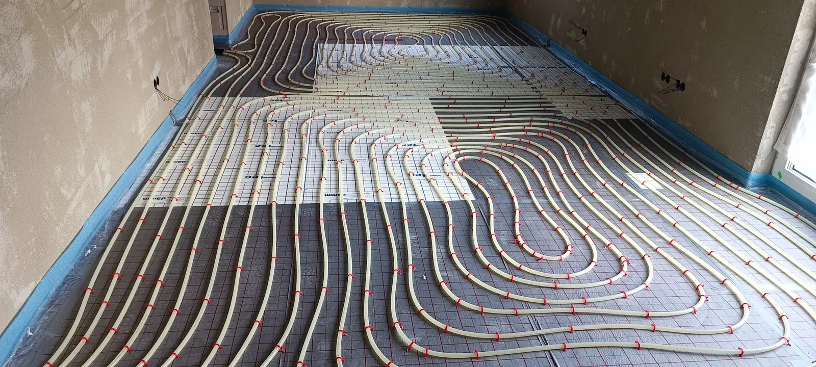 Fußbodenheizung