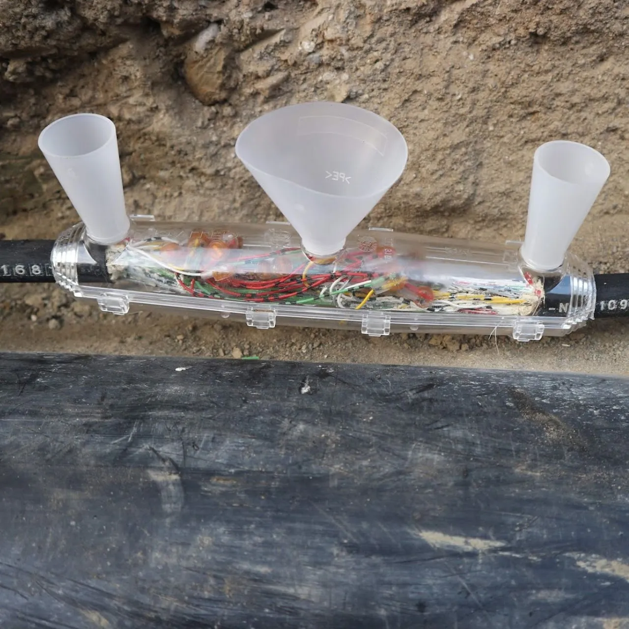 Kabelmuffe Spleißung